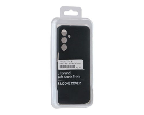 Чохол Liquid Silicone (AA) Full Camera для Samsung Galaxy S24 5G (S921) Колір 18.Black 2020000446743