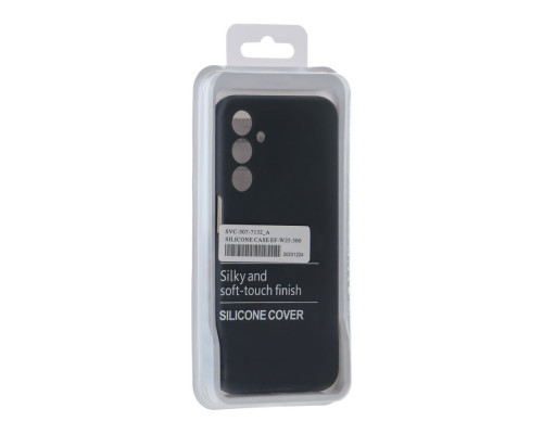 Чохол Liquid Silicone (AA) Full Camera для Samsung Galaxy S24 5G (S921) Колір 18.Black 2020000446743