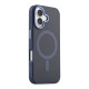 Чохол TPU+PC Goldencis Matte with MagSafe для iPhone 16 Колір Dark Blue 2020000444923