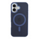 Чохол TPU+PC Goldencis Matte with MagSafe для iPhone 16 Колір Dark Blue 2020000444923