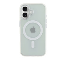 Чохол TPU+PC Goldencis Matte with MagSafe для iPhone 16 Plus Колір White 2020000444824