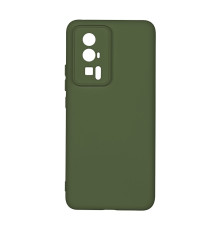 Чохол Silicone Cover Full Camera (A) для Xiaomi Poco F5 Pro Колір 71.Dark Green 2020000352020