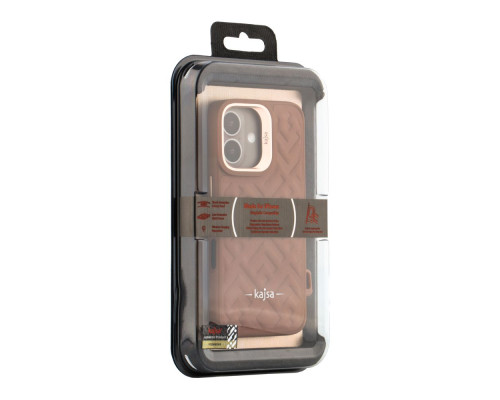 Чохол Kajsa Briquette Collection Rhombus with MagSafe для iPhone 16 Pro Колір Black 2020000457954 ma36172_3606855