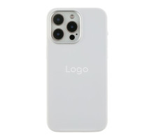Чохол Silicone Case Metal Buttons (AA) для iPhone 12 Pro Max White ma36087_3606574 2020000452706
