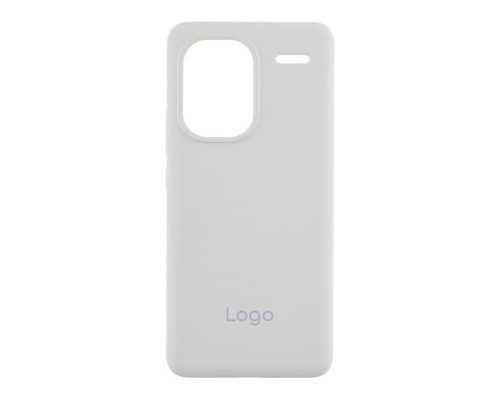 Чохол Liquid Silicone (AA) для Xiaomi Redmi Note 13 Pro+ 5G Колір 09.White 2020000460640 ma37474_3611993