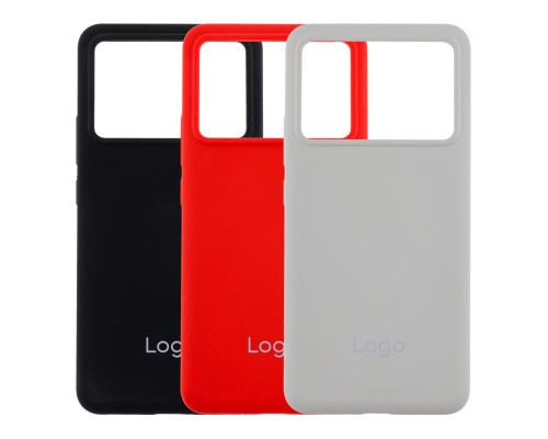 Чохол Liquid Silicone (AA) для Xiaomi Poco X6 Pro 5G Колір 14.Red 2020000460695 ma37478_3612026