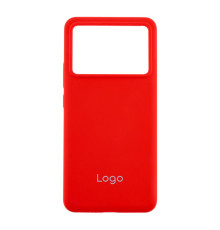 Чохол Liquid Silicone (AA) для Xiaomi Poco X6 Pro 5G Колір 14.Red 2020000460695 ma37478_3612026