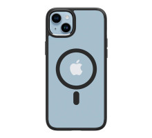 Чохол TPU+PC Spigen Ultra Hybrid with Magsafe для iPhone 15 Black ma34289_3605925 2020000461029