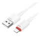 Кабель USB Borofone BX110 Lightning 2.4A Колір Білий 6941991120718 ma37239_3611053