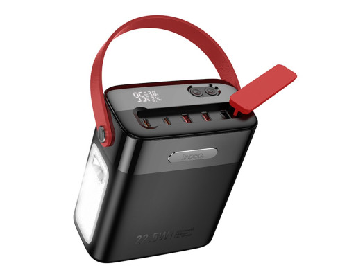 Універсальна Мобільна Батарея Power Bank Hoco J143 Title 22.5W+PD20W 80000 mAh Колір Чорний 6942007641142