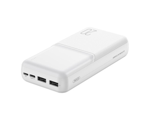 Універсальна Мобільна Батарея Power Bank XO PR252 Lighted Mobile Power 20000 mAh Колір Чорний 6920680860494 ma37105_3610381