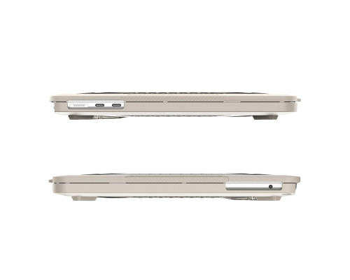 Накладка TPU+PC Hex Shield for MacBook Pro 13" 2018/2020/2022 （A2338/A2289/A2251/A1989) Колір Grey 2020000472872 ma36652_3608807