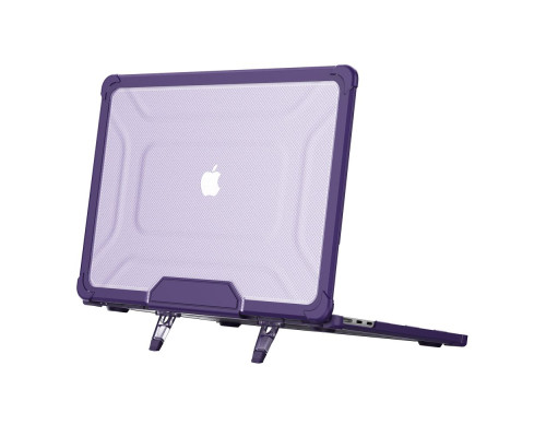 Накладка TPU+PC Color Diagram for MacBook Pro 14" 2025-2021 （A3434/A2442/A2779/A2918/A2992） Колір Navy 2020000472650 ma36666_3608857