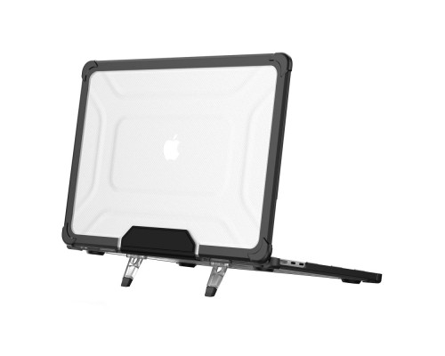 Накладка TPU+PC Color Diagram for MacBook Pro 14" 2025-2021 （A3434/A2442/A2779/A2918/A2992） Колір Navy 2020000472650 ma36666_3608857