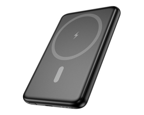 Універсальна Мобільна Батарея Power Bank Hoco J140A Tony PD20W ultra-thin magnetic 5000mAh Колір Чорний 6942007640626 ma36640_3608764