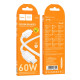 Кабель USB Hoco X113 Type-C to Type-C 60W Колір Чорний 6942007646208 ma36775_3609174