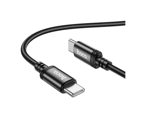 Кабель USB Hoco X89 Type-C to Type-C 60W 2m Колір Чорний 6942007646482 ma36892_3609478