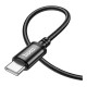 Кабель USB Hoco X89 Type-C to Type-C 60W 2m Колір Чорний 6942007646482 ma36892_3609478