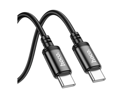 Кабель USB Hoco X89 Type-C to Type-C 60W 2m Колір Чорний 6942007646482 ma36892_3609478