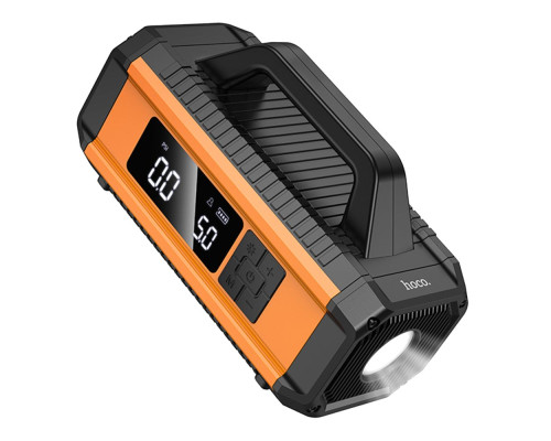 Універсальна Мобільна Батарея Hoco QS4 Air Pump/Jump Starter/Power Bank(10000mAh) Колір Чорний 6942007642552 ma36431_3608144