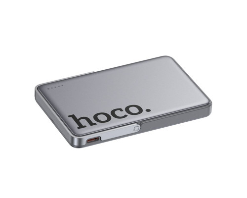 Універсальна Мобільна Батарея Power Bank Hoco Q36 Sunlight PD20W magnetic suction+holder 5000mAh Колір Сірий 6942007644884 ma36608_3608647