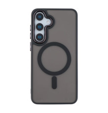 Чохол TPU+PC Space Magnetic Color with Magsafe для Samsung Galaxy S25+ 5G (S936) Колір Black 2020000467502 ma36449_3608202
