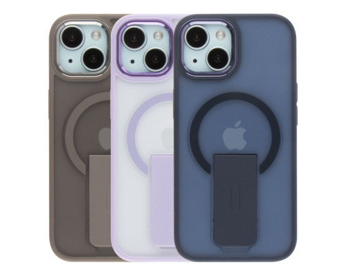 Чохол TPU+PC FlexGuard Magnetic Ring Stand для iPhone 14 Колір Purple 2020000466680 ma36757_3609063