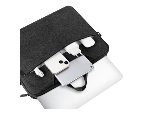 Сумка для ноутбука Dux Ducis LBJB Shoulder Bag for 14"-15.4" Колір Light Grey 6934913008355 ma36874_3609456