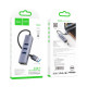 Хаб USB Hoco HB34 Easy link Gigabit Ethernet adapter(USB to USB3.0*3+RJ45) М'ята упаковка Колір Сiрий 2020000478898 ma38033_3667318
