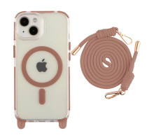 Чохол TPU+PC LanyardCase with MagSafe для iPhone 15 Desert Gold ma37092_3610313 2020000477242