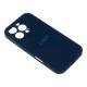 Чохол Silicone Case Full Size with Frame для iPhone 17 Pro Max Колір 08.Dark Blue 2020000493464 ma38005_3667238