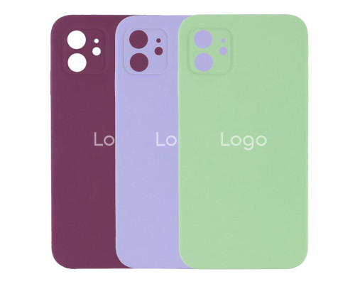 Чохол Silicone Case Square Full Camera для iPhone 11 Колір 07.Lavender 2020000482628 ma27945_3663110