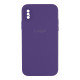 Чохол Silicone Case Square Full Camera для iPhone X/Xs Колір 07.Lavender 2020000482055 ma31912_3663303