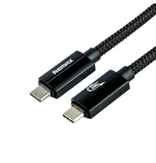 Кабель USB Remax RC-C039 Type-C to Type-C Thunderbolt USB4.0 240W Колір Чорний 6954851245964 ma37770_3664734