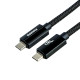 Кабель USB Remax RC-C039 Type-C to Type-C Thunderbolt USB4.0 240W Колір Чорний 6954851245964 ma37770_3664734