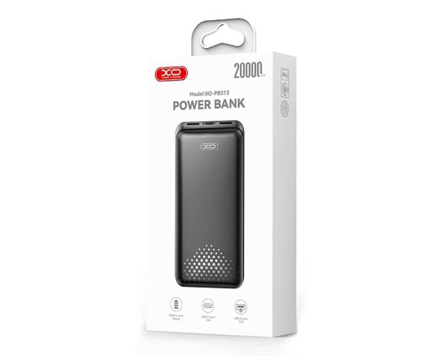 Універсальна Мобільна Батарея Power Bank XO PB313 Light display mobile power 20000mA Колір Чорний 6975837584389 ma37901_3665064