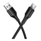 Кабель USB Hoco X120 Type-C 3A – це практичний аксесуар, який підходить для широкого спектру пристроїв та забезпечує стабільність процесу швидкої зарядки та передачі даних. Він відрізняється винятковою надійністю та акуратним виконанням, що допомагає підт