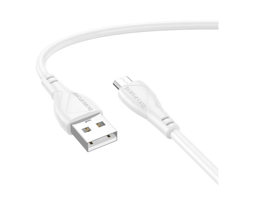 Кабель USB Borofone BX121 Micro 2.4A Колір Чорний 6941991123047 ma38231_3667922