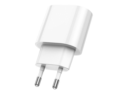 Мережевий Зарядний Пристрій Hoco C109A 1USB-C/1USB PD/QC 20W Колір Бiлий 6942007656719 ma38217_3667899