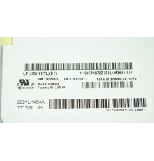 Матриця 12.5 LP125WH2-TLB1 (1366*768, 40pin, LED, SLIM ( горизонтальні вушки), матова, роз'єм праворуч знизу) для ноутбука NBB-32801