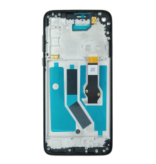 Дисплей Motorola XT2041 Moto G8 Power з сенсором та рамкою black PLS-00-00105065