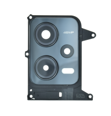 Скло камери Xiaomi Redmi Note 12 5G з рамкою gray (Original) PLS-00-00119450