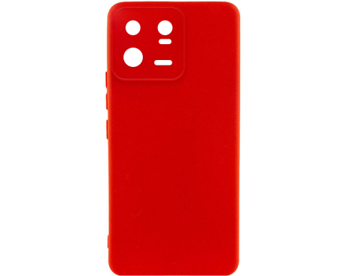 Чохол Silicone Cover Full Camera Xiaomi 13 red PLS-00-00106234