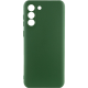 Чохол Silicone Cover Full Camera Samsung G990 Galaxy S21 FE dark green PLS-00-00106260