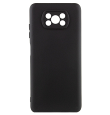Чохол Silicone Cover Full Camera Xiaomi Poco X3 black PLS-00-00106244