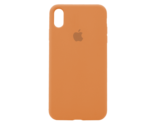 Чохол Silicone Case Full Protective iPhone X(XS) orange PLS-00-00123157