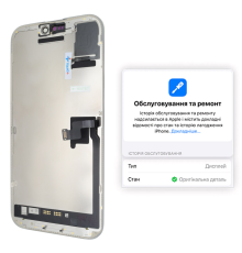 Дисплей iPhone 16 Pro Max з сенсором та рамкою black (Original) PLS-00-00140902