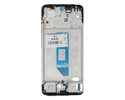 Рамка дисплея Xiaomi Redmi Note 14 4G (161мм) black PLS-00-00145293
