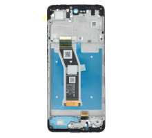 Дисплей Motorola XT2421 Moto G04 з сенсором та рамкою black (Original) PLS-00-00130459