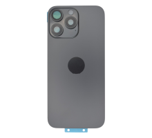 Задня кришка iPhone 16 Pro Max зі склом камери black (Original China) PLS-00-00132953